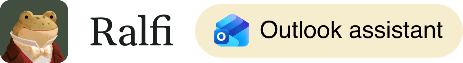 Ralfi, Outlook assistant